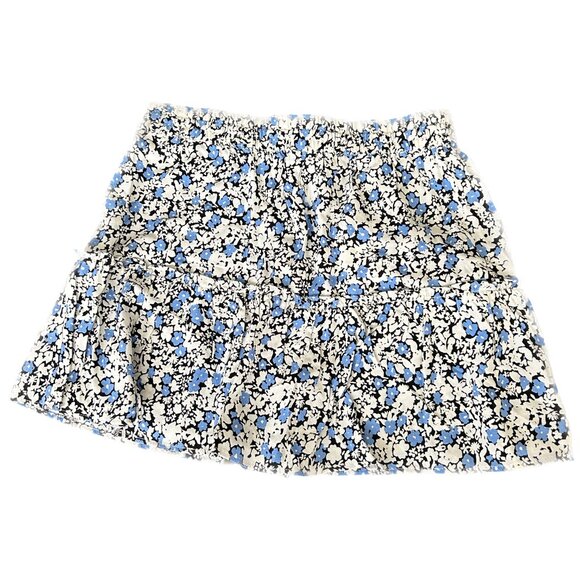 NWT Zara blue floral skort, M - Picture 2 of 9